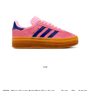 Adidas Gazelle Bold Pink Glow gum